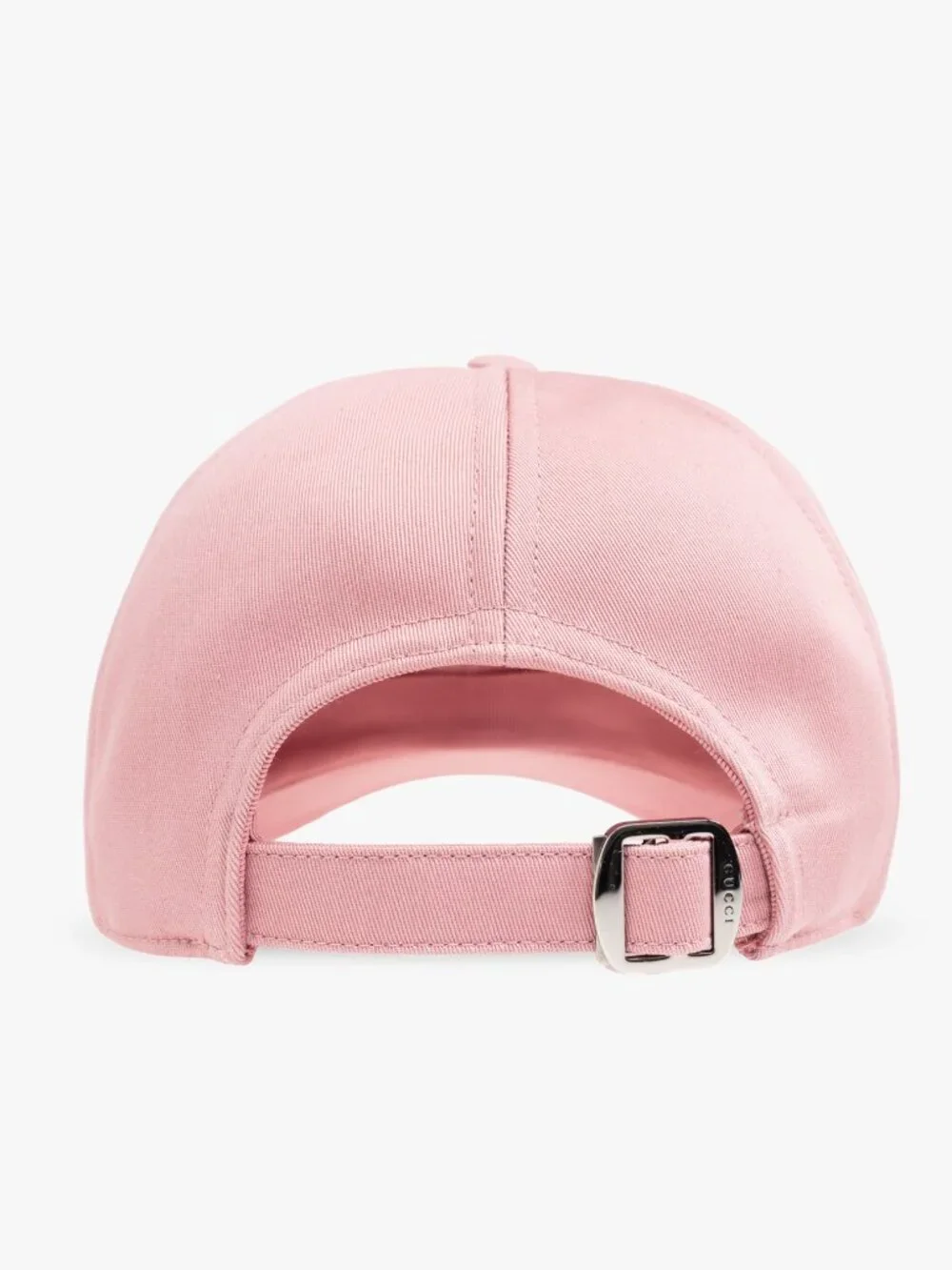 GUCCI HAT BASEBALL CAP PINK COTTON w LOGO EMBROIDERY UNISEX sz XL 60cm